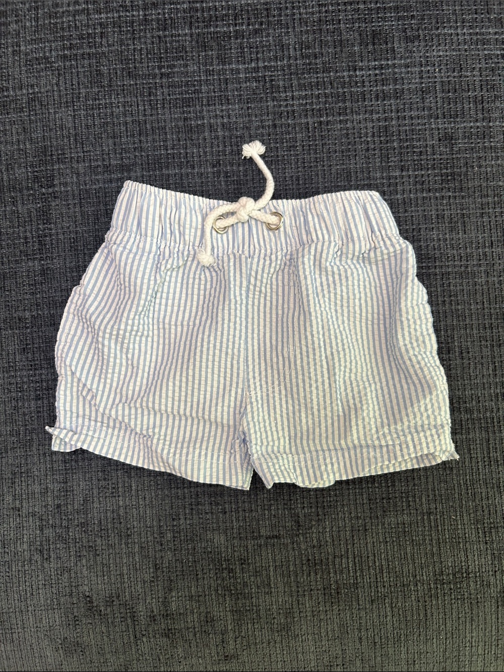 Baby Boy Seersucker Swimtrunks